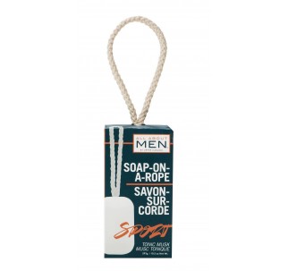 All About Men Soap-On-A-Rope - Sport Scent