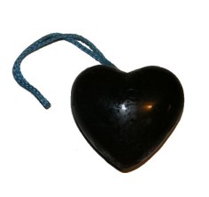 Dark Heart Soap-On-A-Rope