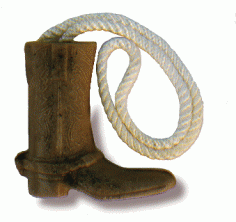 Cowboy Boot Soap-On-A-Rope!