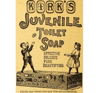 Juvenile Toilet Soap Ad