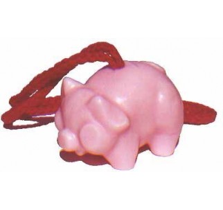 Pink Pig Soap-On-A-Rope